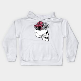 Fungi Skull Kids Hoodie